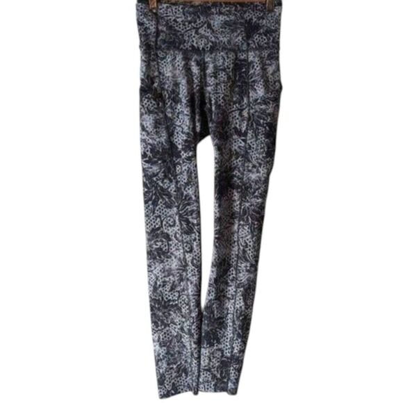 LULULEMON ATHLETICA Fast Free 7/8 Tight II 'Non Reflective Nulux 25' Size 4 - Picture 6 of 7